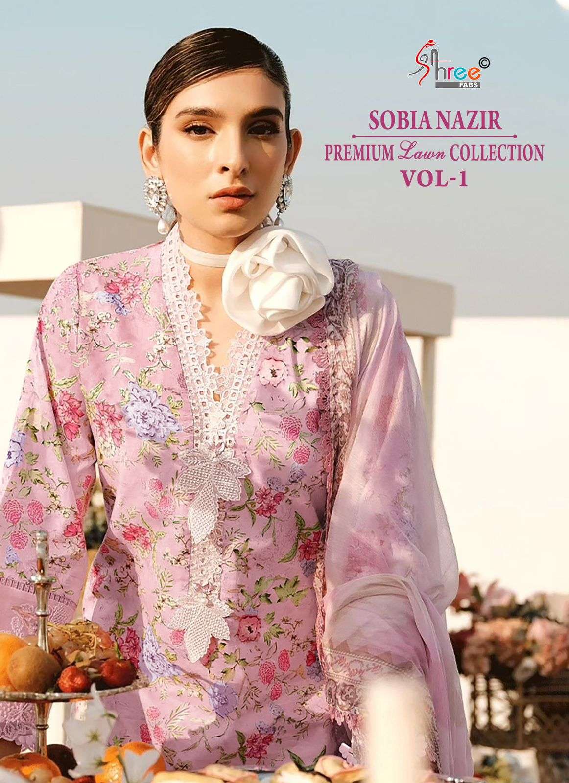 SOBIA NAZIR PREMIUM LAWN COLLETION VOL-01 SHREE